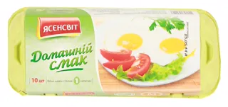 Yasensvit Homemade Taste Chicken Eggs Category 1 Tray 10pcs — photo 3