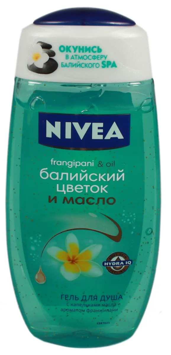 Гель для душу Nivea Свіжість балінезійської квітки 250 мл