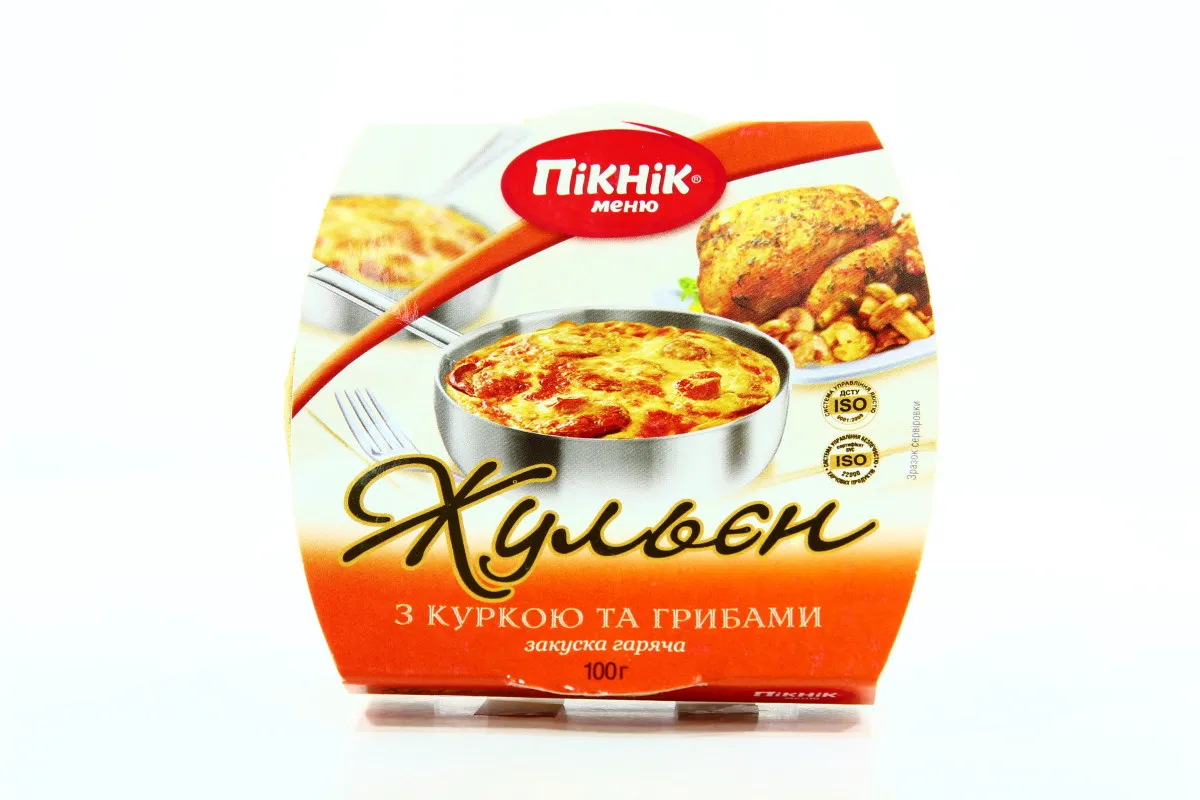 Julienne Picnic with Chicken and Mushrooms 100g