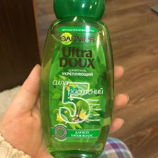 Garnier Ultra Doux Strength 5 Plants Shampoo for All Hair Types 200ml — photo 5