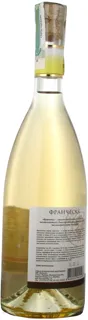Koblevo Francesca White Semi-Sweet Wine 9-12% 0.7L — photo 4