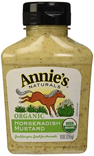 Annies Naturals Органічна гірчиця з хріном – 9 рідких унцій