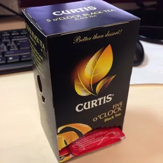 Curtis Five O'clock Ceylon Black Tea Flavored 2g*25pcs 50g — photo 3