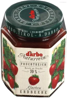 D'arbo Strawberry Jam Glass Jar 200g — photo 2