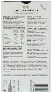 Lindt Excellence 100g Dark Chocolate with Sea Salt — photo 8