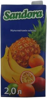 Sandora Multivitamin Nectar Tetra Pak 2L — photo 2