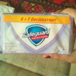 Safeguard Delicate Antibacterial Soap 4pcs 75g — photo 2