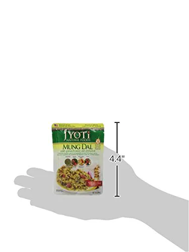 Jyoti Natural Foods: Натуральний Мунг Дав зі шпинатом (1 х 10 унцій)