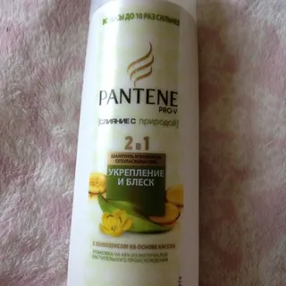 Pantene Pro-V 2 in 1 Nature Fusion Strength & Shine Cassia Shampoo 400ml — photo 4