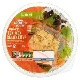 Asda Growers Selection Spicy Tex-Mex Salad Kit