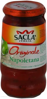 Sakla Tomato Sauce with Cherry Tomatoes and Basil 420g Glass Jar — photo 3