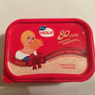Valio Viola Creamy Processed Cheese 60% 400g — photo 9