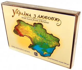 Zhytomyrski Lakomstva Ukraine Candies with Love 390g — photo 2