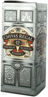 Віскі Chivas Regal 40% 12 років 375 мл у коробці — фото 2