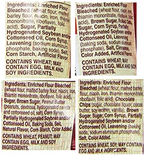 Betty Crocker Cookie Mix Variety Pack 4 pcs: Chocolate, Peanut Butter, Oatmeal, Sugar - 30+ Cookies each — photo 2