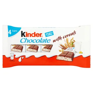 Kinder Country Milk Chocolate with Cereals 4pcs 94g — photo 5