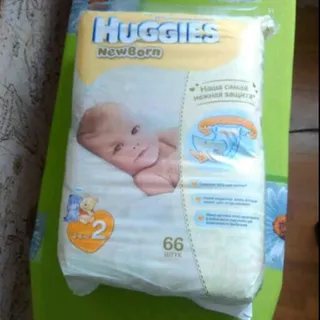 Huggies Elite Soft Diapers 2, 4-7kg, 66pcs — photo 2