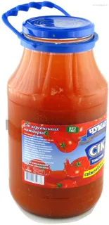 Chumak Tomato Juice Fresh Natural Pasteurized Glass Jar 1850ml — photo 4