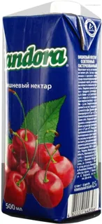 Sandora Cherry Nectar Pasteurized Tetra Pak 500ml — photo 4