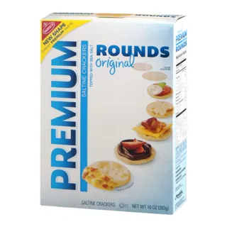 Premium Round Original Salted Crackers, 10 oz (pack of 6) — photo 9
