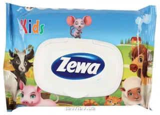 SCA Zewa Kids Moist Toilet Paper 40 pcs wet — photo 8