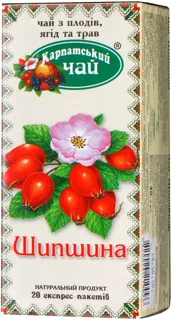 Karpatskyi Chai Rosehip Berry and Herb Tea Bags 20x2g — photo 7