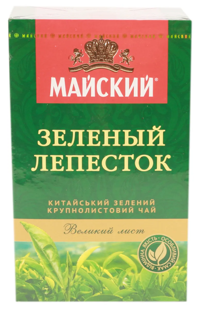 Maiskyi Green Tea Green Petal Large Leaf 90g