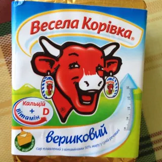 Vesela Korivka creamy processed cheese with vitamins 55% 100g — photo 3