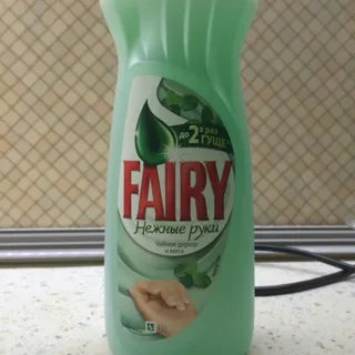 Fairy Dishwashing Liquid Tea Tree & Mint 1L — photo 6