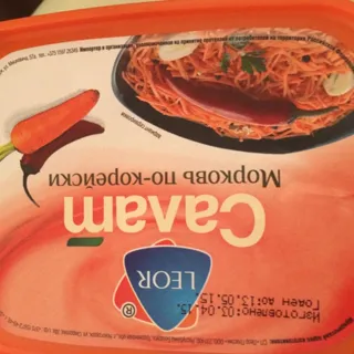 Leor Korean-style Carrot Salad 380 g — photo 2