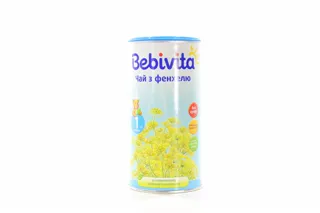 Bebivita Instant Fennel Children's Tea Sugar-Free From 1 Week 200g Tub — photo 4