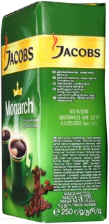 Jacobs Monarch ground coffee 250g — photo 3