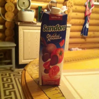 Sandora Vegetable Cocktail Tomato Beetroot with Salt 0.95L — photo 4
