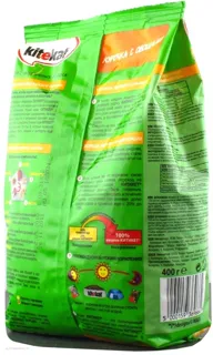 Kitekat dry food for adult cats with chicken and vegetables 400g — photo 3