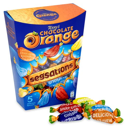 Шоколад Terry Помаранчевий Segsations 330 г