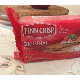 Finn Crisp Rye Rusks 100g Original Taste Whole Grain Flour — photo 8