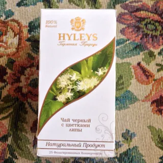 Hyleys Ceylon Black Tea with Flowers and Linden Flavor, 25x1.5g, Sri Lanka — photo 9