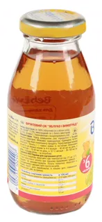 Bebivita Apple Grape Juice from 6 Months Glass Bottle 0.2L — photo 5