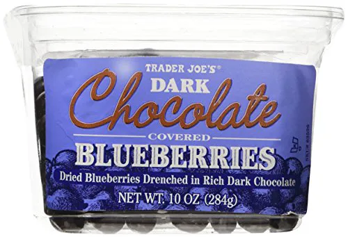Trader Joes темний шоколад Крита чорниця, 10 унцій
