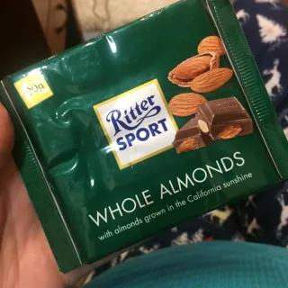 Ritter Sport Milk Chocolate with Whole Almonds 100g — photo 7