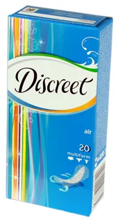 Discreet Air Multiform Daily Pantyliners 20 pcs — photo 4