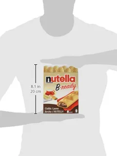 Ferrero Nutella Ready-to-Eat Crispy Mini Baguette Wafers with Creamy Nutella Filling, 8 pcs, 153g, Pack of 4 [Italian Import] — photo 8