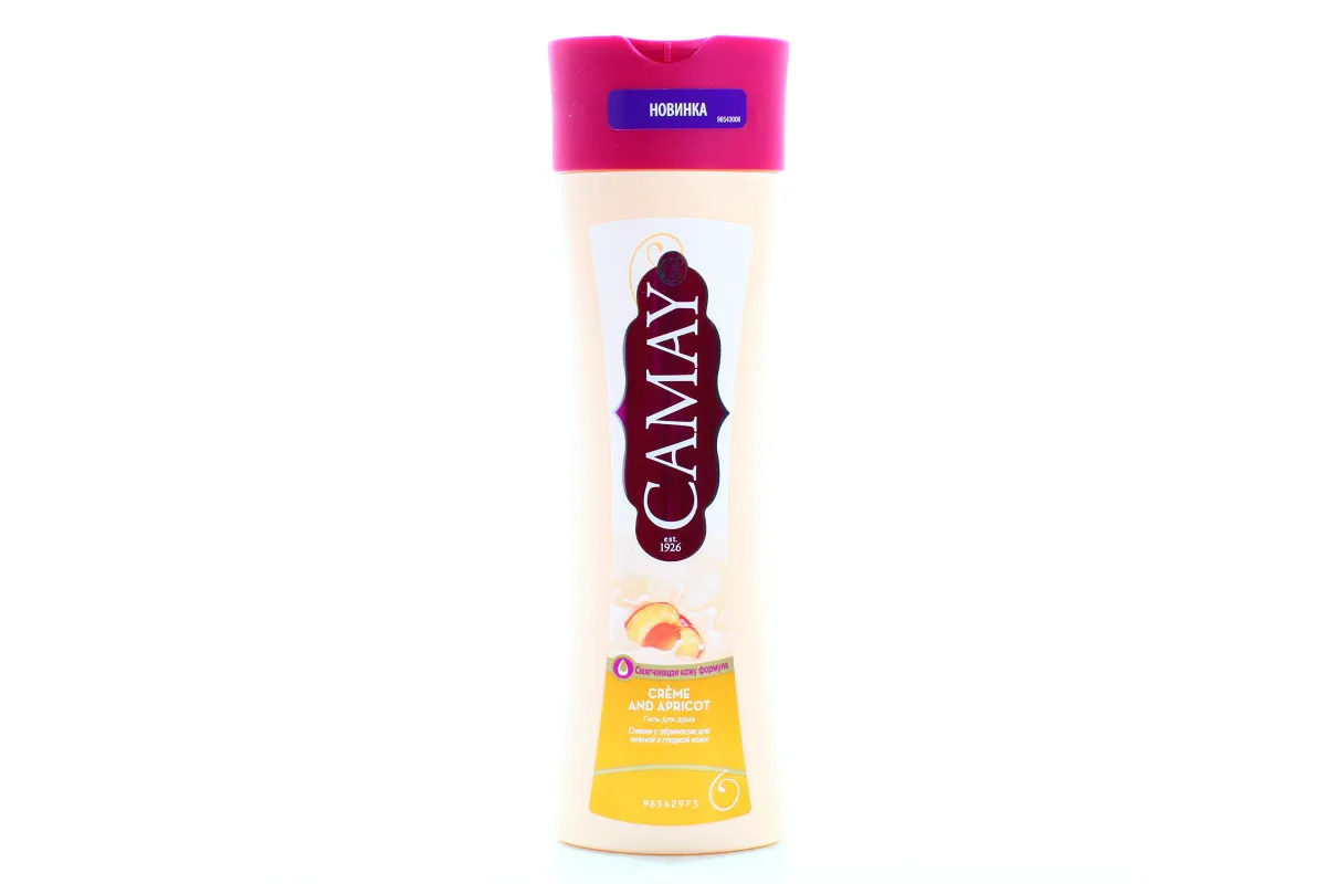 Camay Creme And Apricot Women's Perfumed Shower Gel 250ml