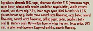 Niederegger Marzipan Black Forest Cake 185g — photo 5