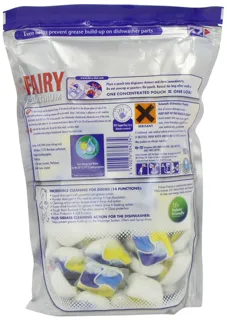 Fairy Platinum Lemon Dishwasher Tablets 62 Clean — photo 3