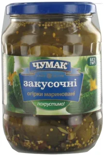Chumak Pickled Snack Cucumbers 680g — photo 5