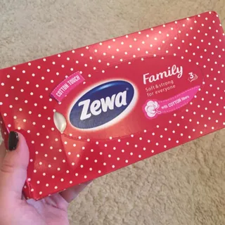 Zewa Family 3-ply Paper Tissues 90 pcs — photo 9