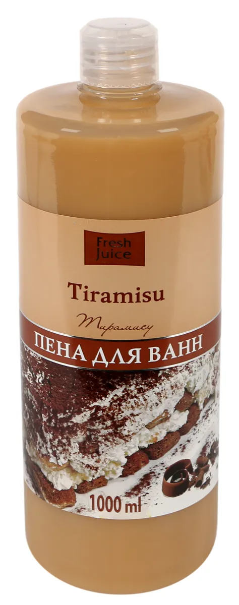 Fresh Juice Tiramisu Bath Foam 1L