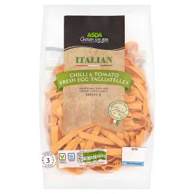 Asda Chosen By You італійські свіжі яйця тальятелле з чилі та томатом