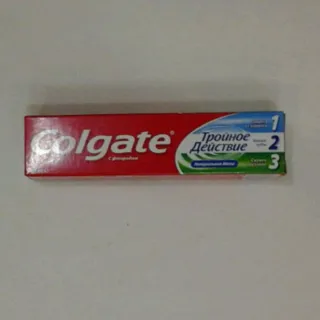 Зубна паста Colgate Triple action 50 мл — фото 7